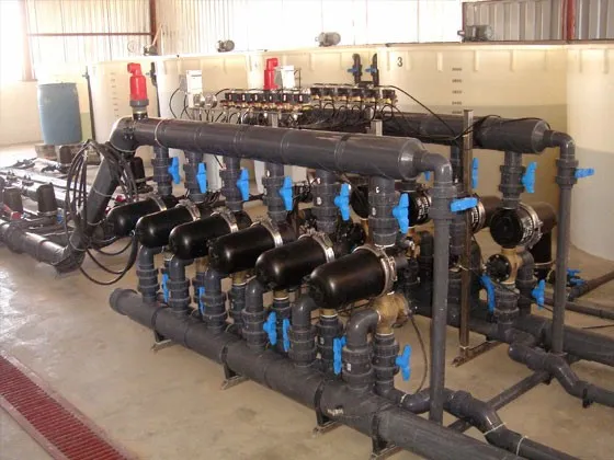 Irrigation filtration and fertigation manifold